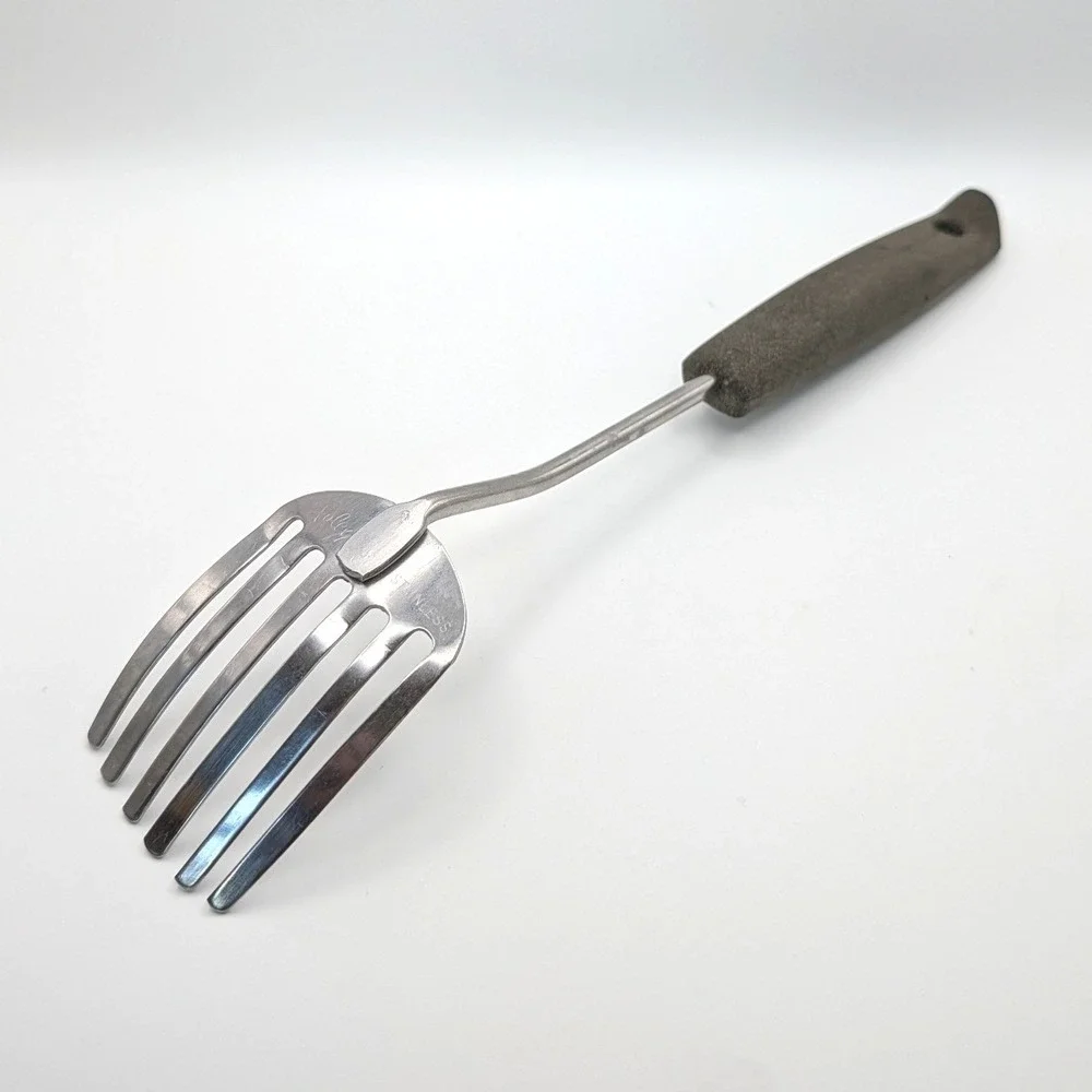 Foley Vintage Blending Fork Stainless Steel Pastry Mixing Tool Julia Child Style